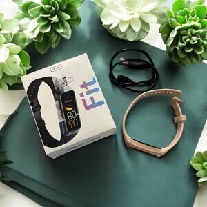 Fit Smart Band Activity Fitness Tracker Wearable Fitness Heart Rate Sleep Steps